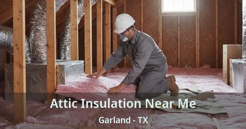 Attic Insulation Near Me Garland - TX