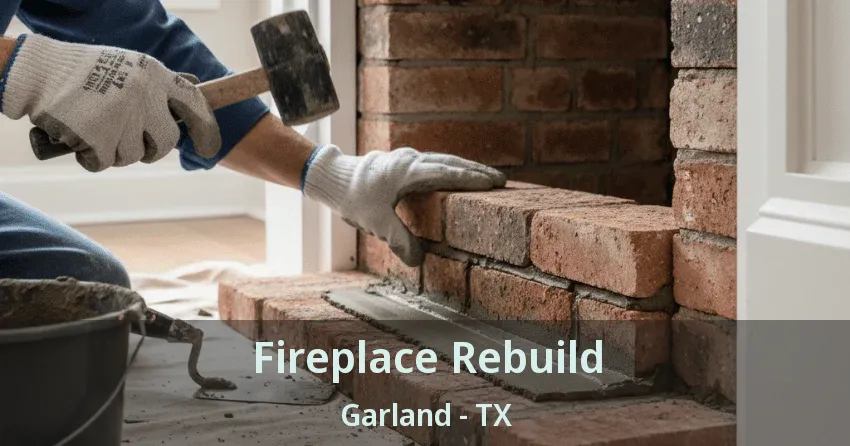 Fireplace Rebuild Garland - TX