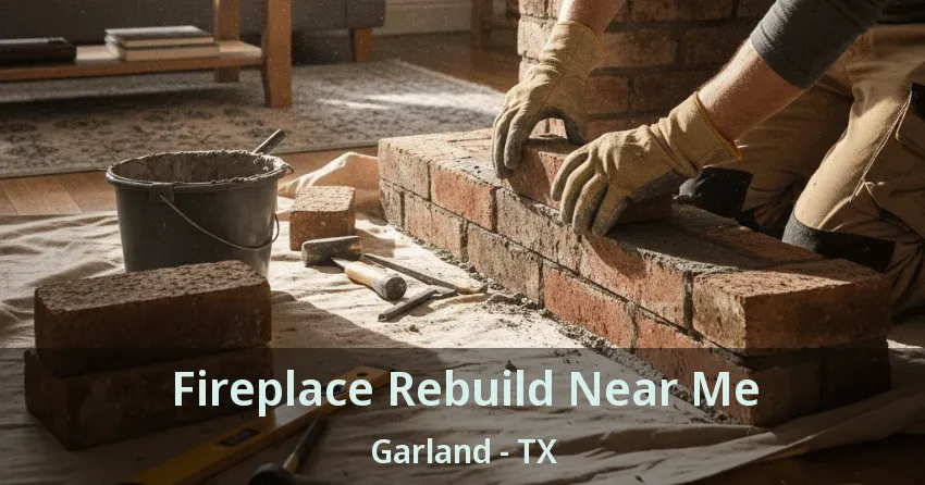 Fireplace Rebuild Near Me Garland - TX