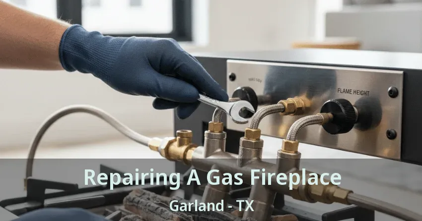 Repairing A Gas Fireplace Garland - TX