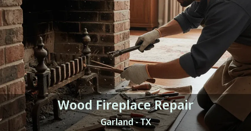 Wood Fireplace Repair Garland - TX